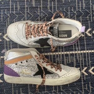 Like new golden goose midstar sneakers worn once
